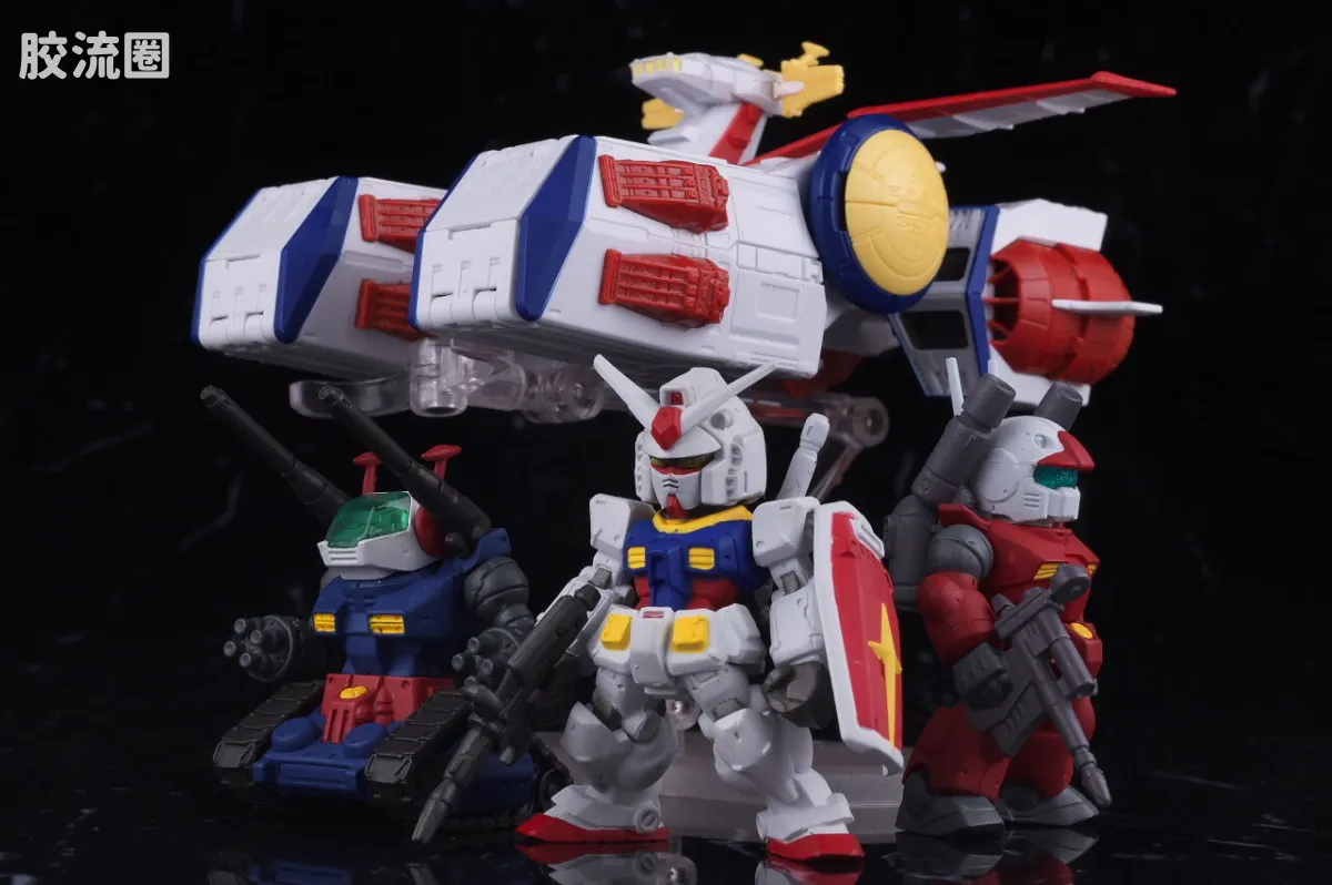 新FW系列食玩 GUNDAM CONVERGE Space Battleship 白色基地 - 图片
