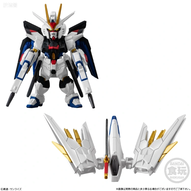 新FW系列食玩 GUNDAM CONVERGE 限定&特别版 SEED FREEDOM REVIVE "MIGHTY" - 图片