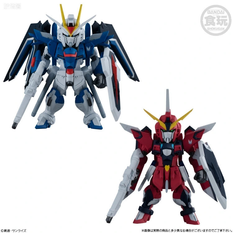 新FW系列食玩 GUNDAM CONVERGE 限定&特别版 SEED FREEDOM REVIVE "RISING&IMMORTAL" - 图片
