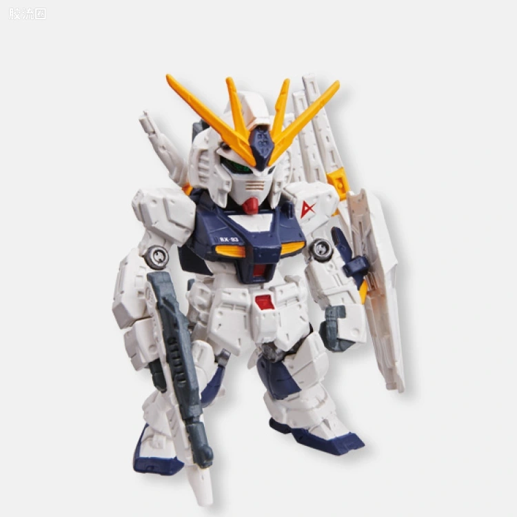 新FW系列食玩 GUNDAM CONVERGE SP SP-01 ν高达VS沙扎比 - 图片