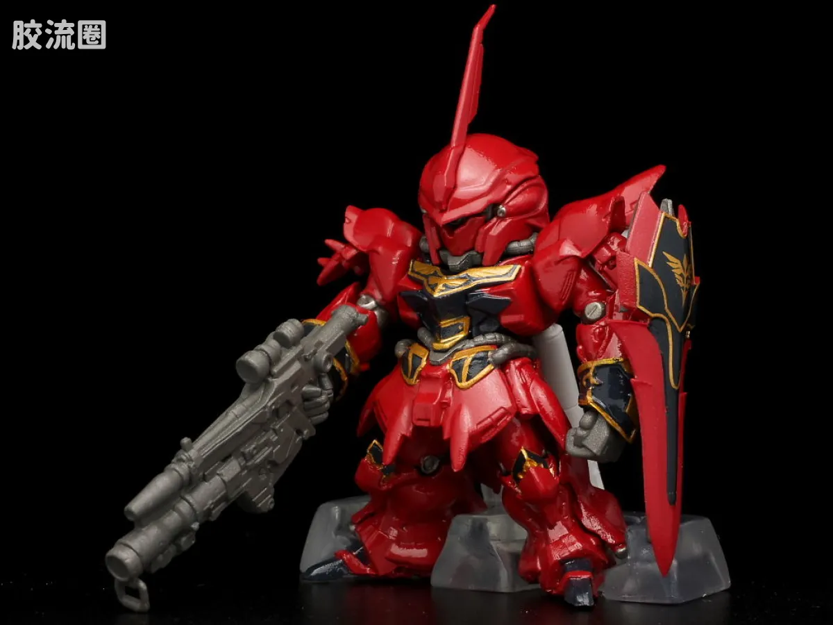 新FW系列食玩 GUNDAM CONVERGE SP SP02 独角兽VS新安洲 - 图片