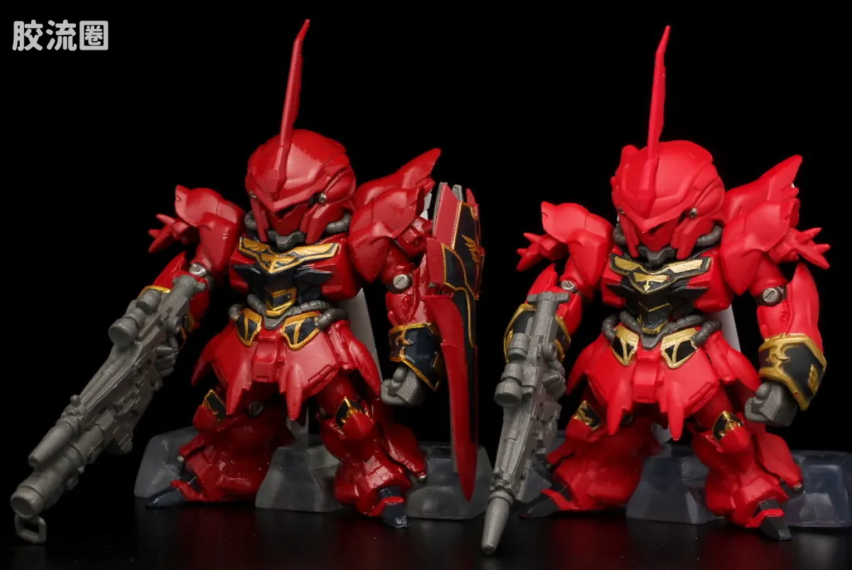 新FW系列食玩 GUNDAM CONVERGE SP SP02 独角兽VS新安洲 - 图片