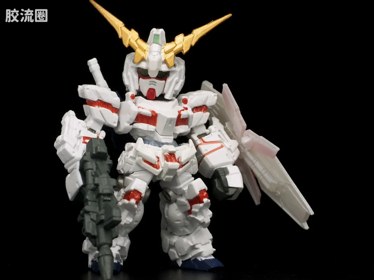 新FW系列食玩 GUNDAM CONVERGE SP SP02 独角兽VS新安洲 - 图片