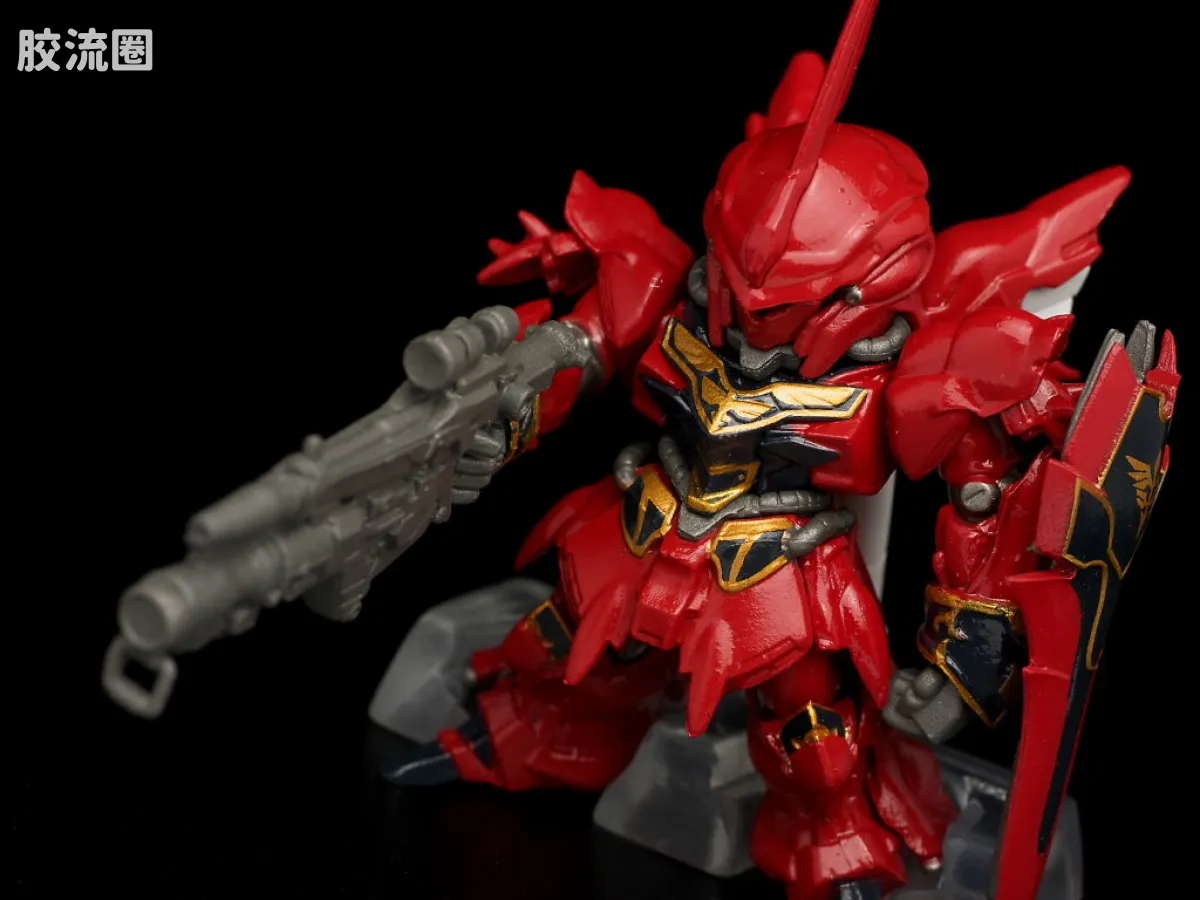 新FW系列食玩 GUNDAM CONVERGE SP SP02 独角兽VS新安洲 - 图片