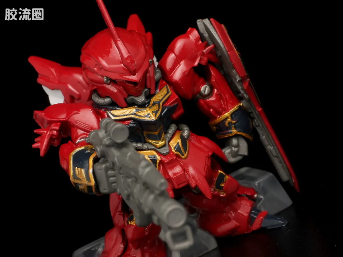 新FW系列食玩 GUNDAM CONVERGE SP SP02 独角兽VS新安洲 - 图片