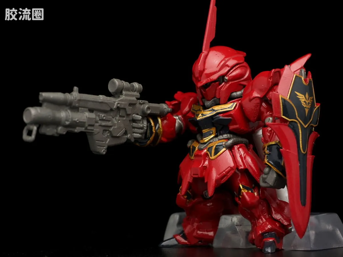 新FW系列食玩 GUNDAM CONVERGE SP SP02 独角兽VS新安洲 - 图片