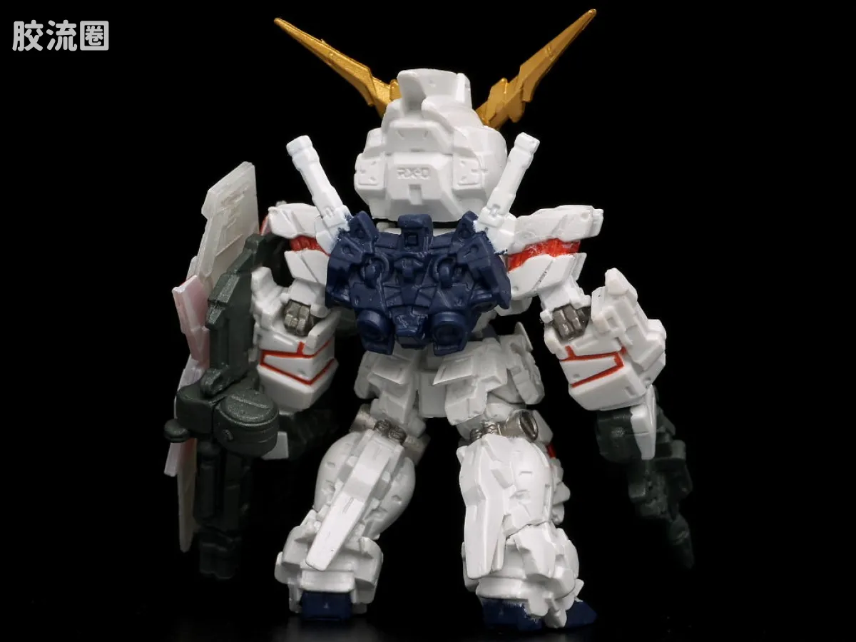 新FW系列食玩 GUNDAM CONVERGE SP SP02 独角兽VS新安洲 - 图片
