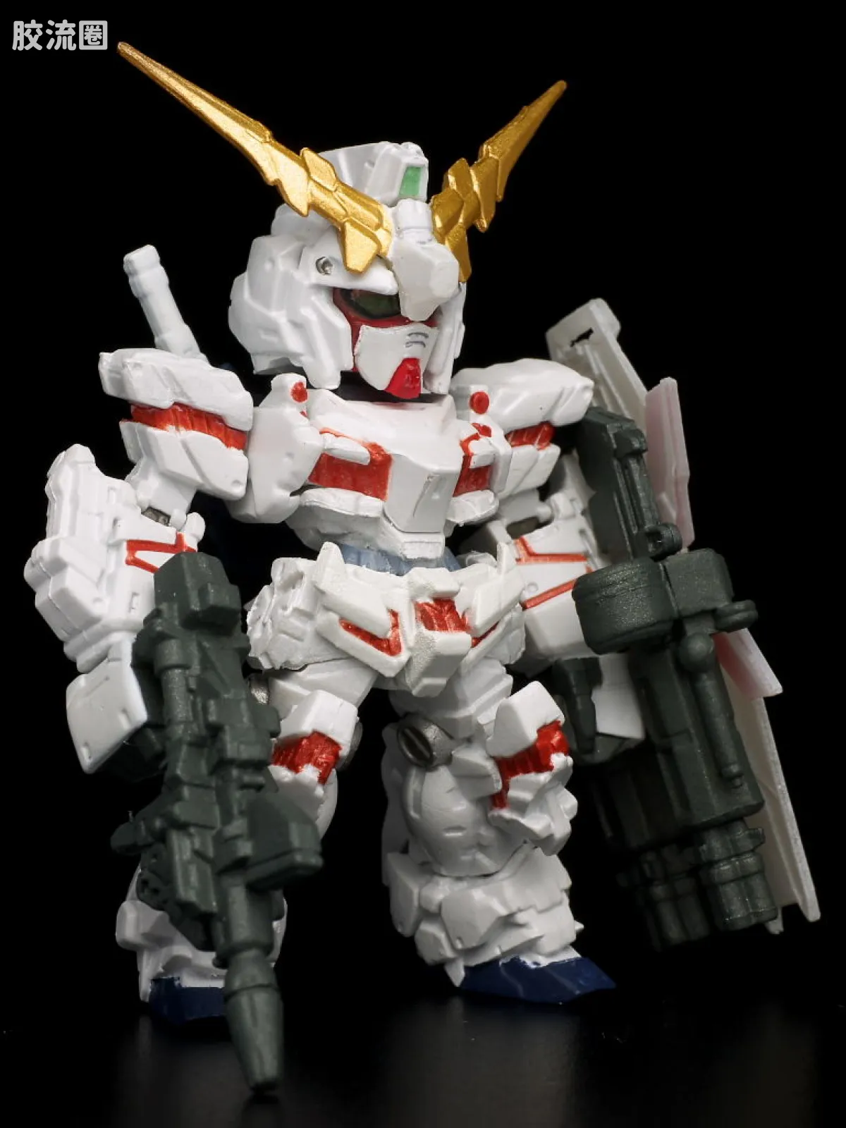 新FW系列食玩 GUNDAM CONVERGE SP SP02 独角兽VS新安洲 - 图片