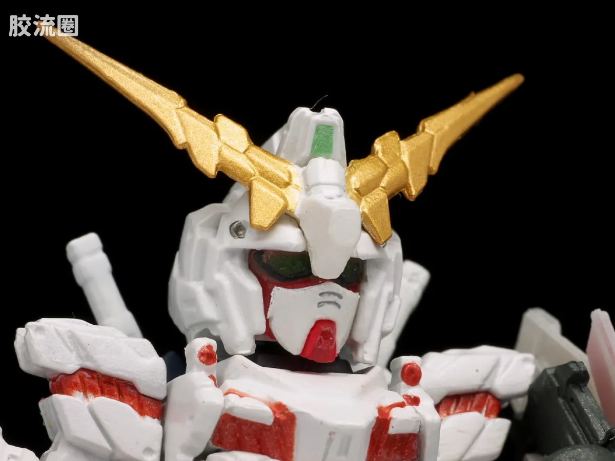 新FW系列食玩 GUNDAM CONVERGE SP SP02 独角兽VS新安洲 - 图片