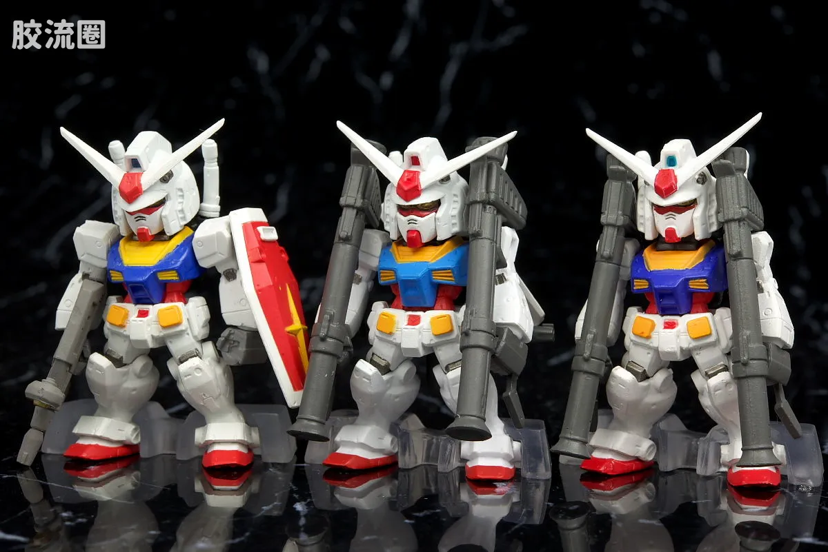 新FW系列食玩 GUNDAM CONVERGE SP SP-03 RX-78-2 VS 吉恩号 - 图片
