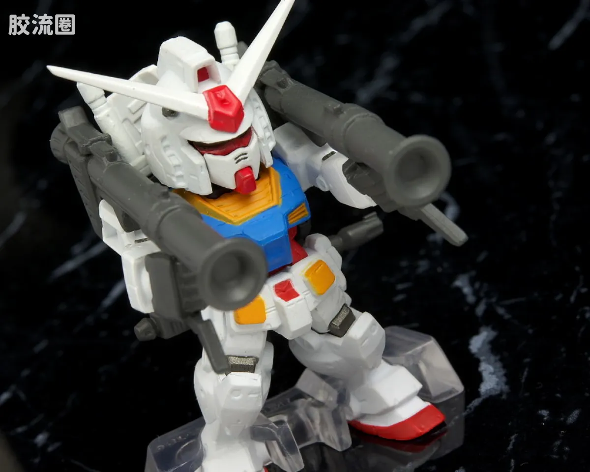 新FW系列食玩 GUNDAM CONVERGE SP SP-03 RX-78-2 VS 吉恩号 - 图片