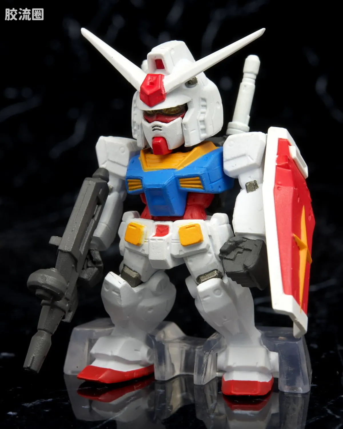 新FW系列食玩 GUNDAM CONVERGE SP SP-03 RX-78-2 VS 吉恩号 - 图片