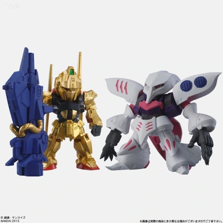 新FW系列食玩 GUNDAM CONVERGE SP SP-04 百式VS卡碧尼 - 图片