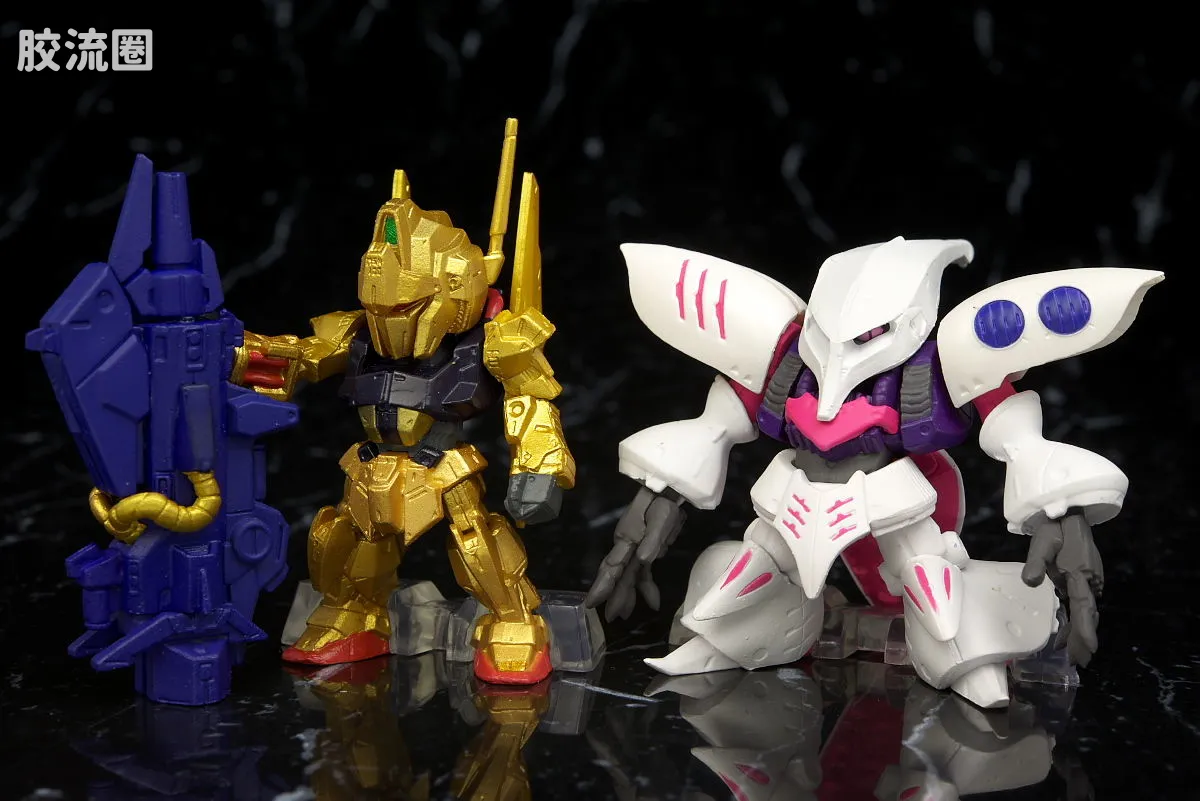 新FW系列食玩 GUNDAM CONVERGE SP SP-04 百式VS卡碧尼 - 图片