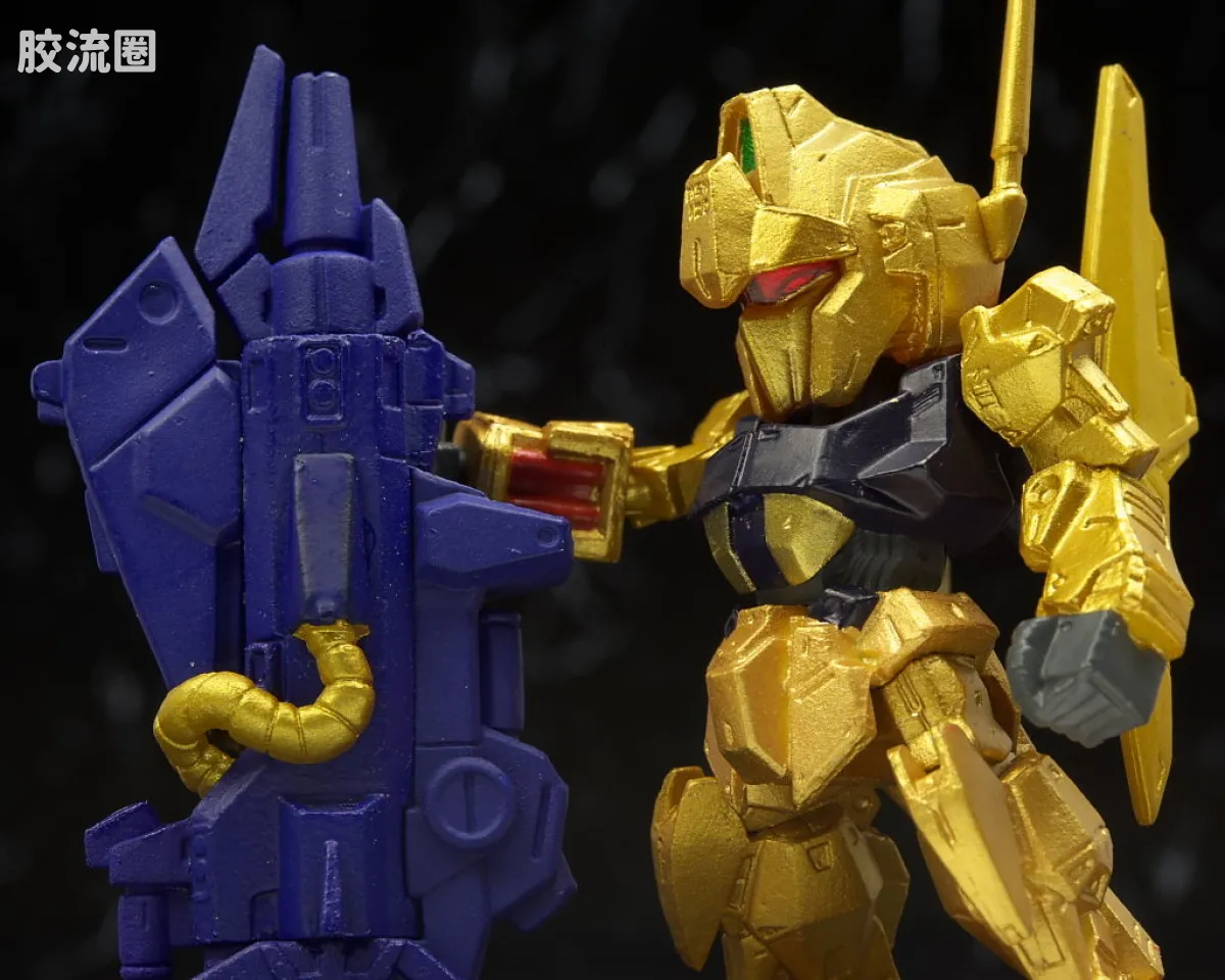 新FW系列食玩 GUNDAM CONVERGE SP SP-04 百式VS卡碧尼 - 图片