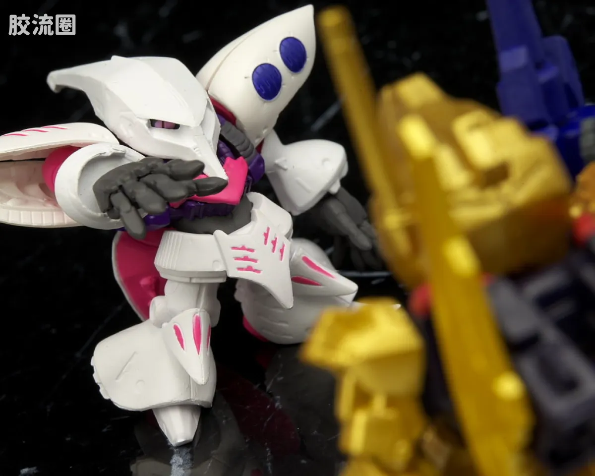 新FW系列食玩 GUNDAM CONVERGE SP SP-04 百式VS卡碧尼 - 图片