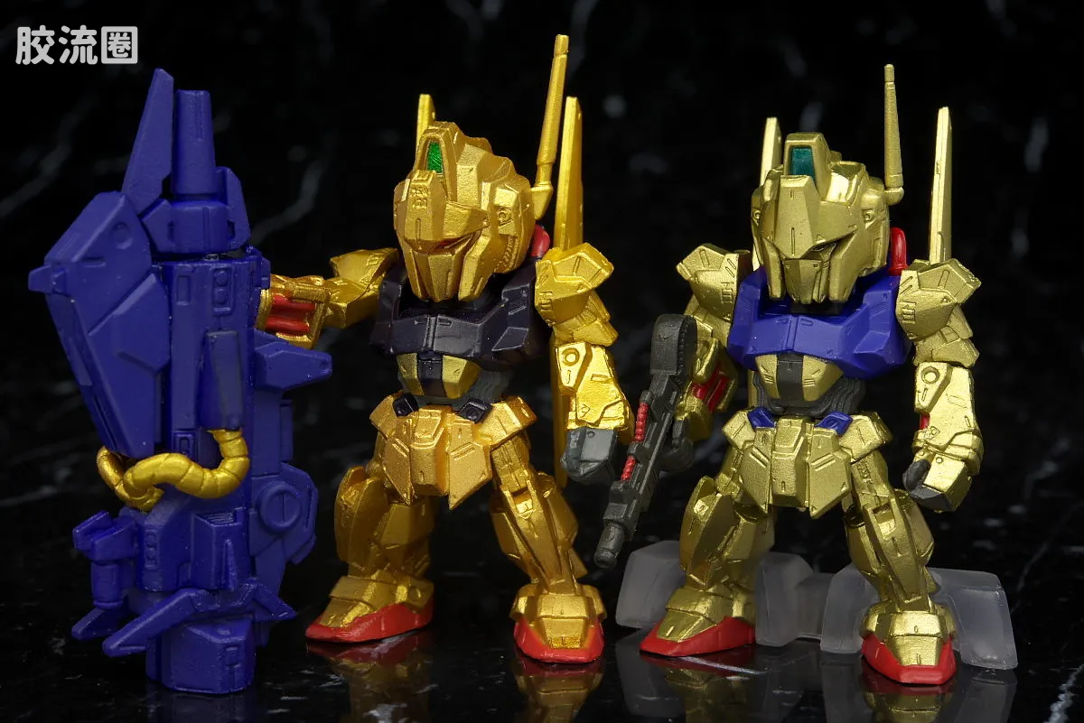 新FW系列食玩 GUNDAM CONVERGE SP SP-04 百式VS卡碧尼 - 图片