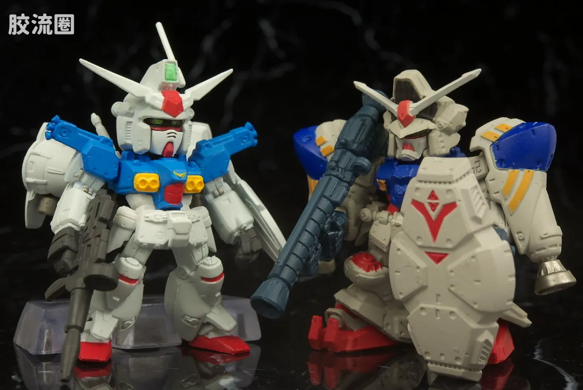 新FW系列食玩 GUNDAM CONVERGE SP SP05 GP01-FB＆GP-02A - 图片