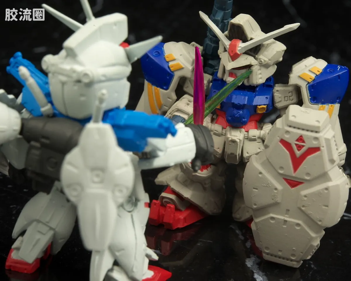 新FW系列食玩 GUNDAM CONVERGE SP SP05 GP01-FB＆GP-02A - 图片
