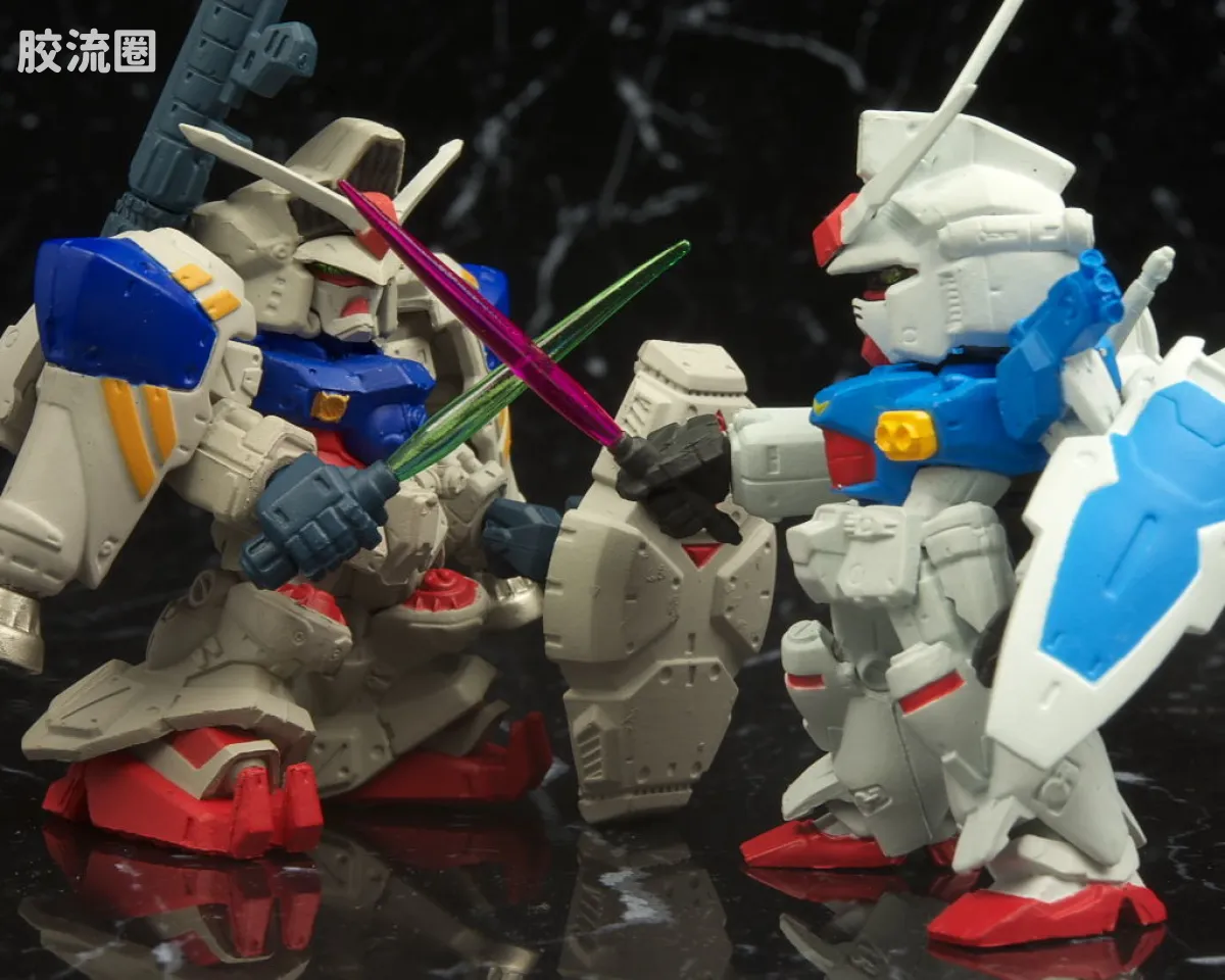 新FW系列食玩 GUNDAM CONVERGE SP SP05 GP01-FB＆GP-02A - 图片