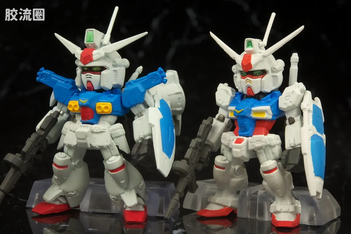 新FW系列食玩 GUNDAM CONVERGE SP SP05 GP01-FB＆GP-02A - 图片