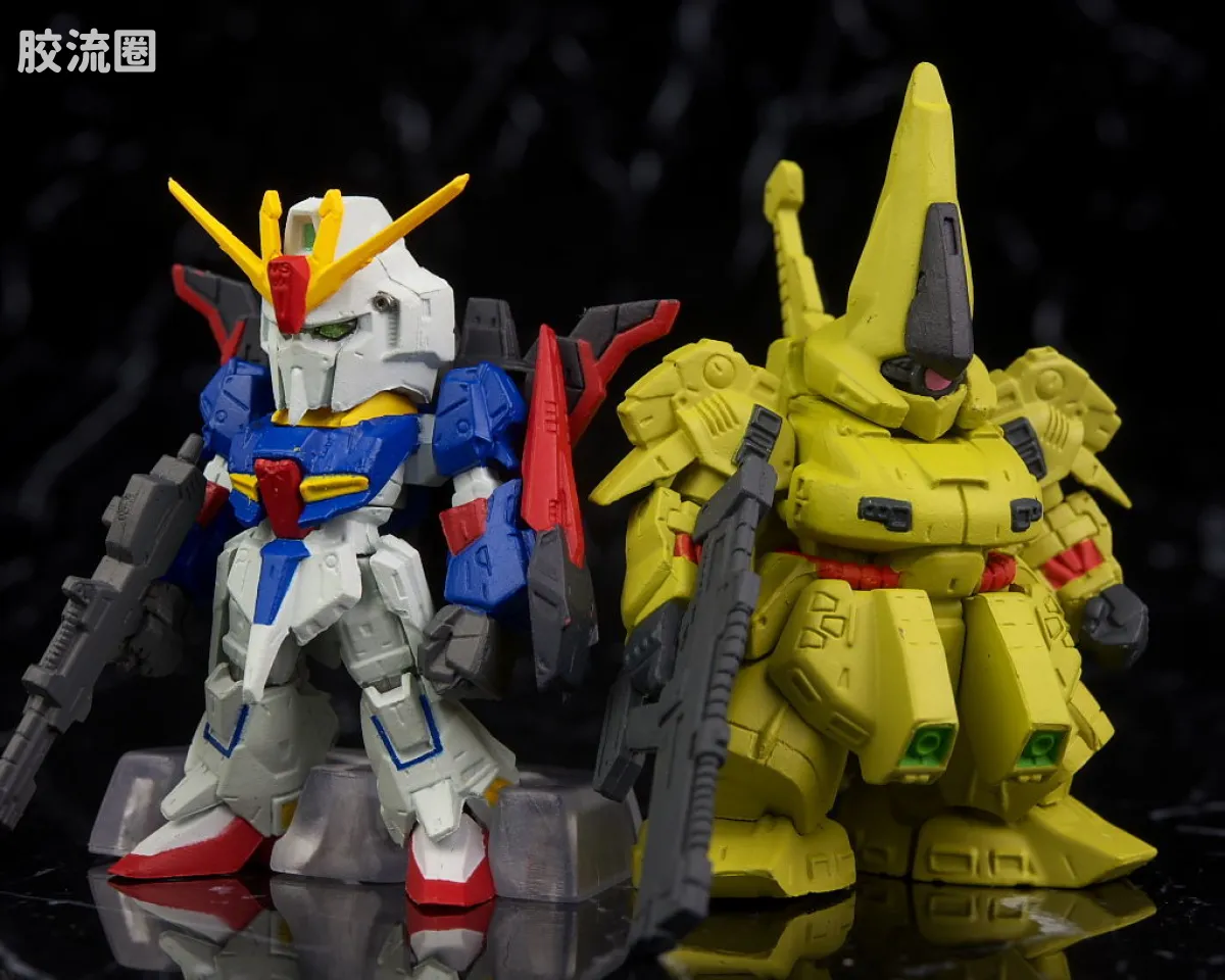 新FW系列食玩 GUNDAM CONVERGE SP SP-06 Z高达 VS 铁奥 - 图片