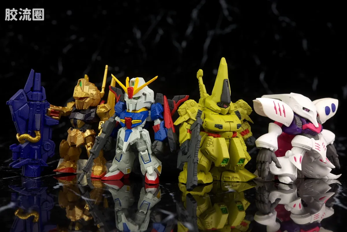 新FW系列食玩 GUNDAM CONVERGE SP SP-06 Z高达 VS 铁奥 - 图片