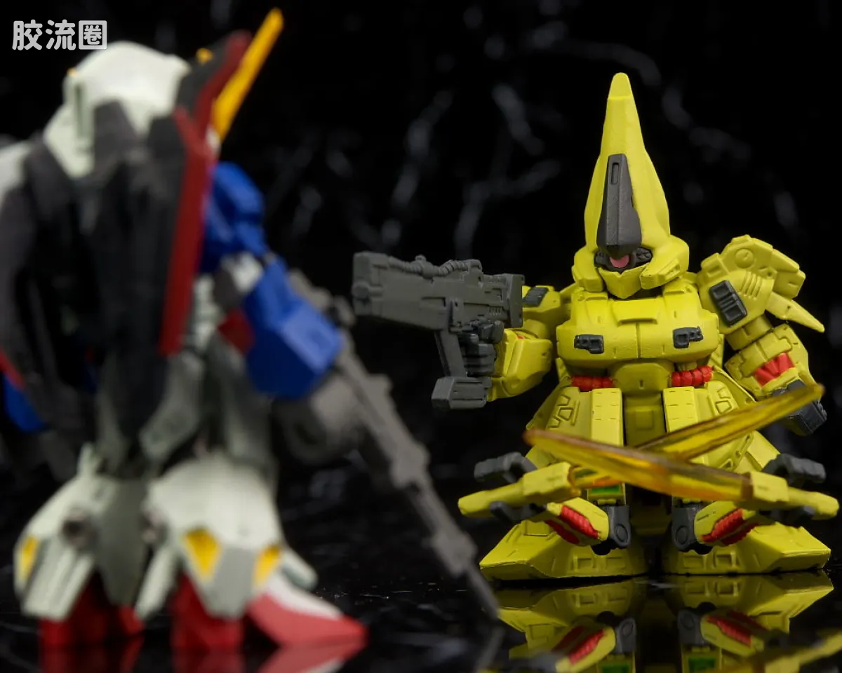 新FW系列食玩 GUNDAM CONVERGE SP SP-06 Z高达 VS 铁奥 - 图片