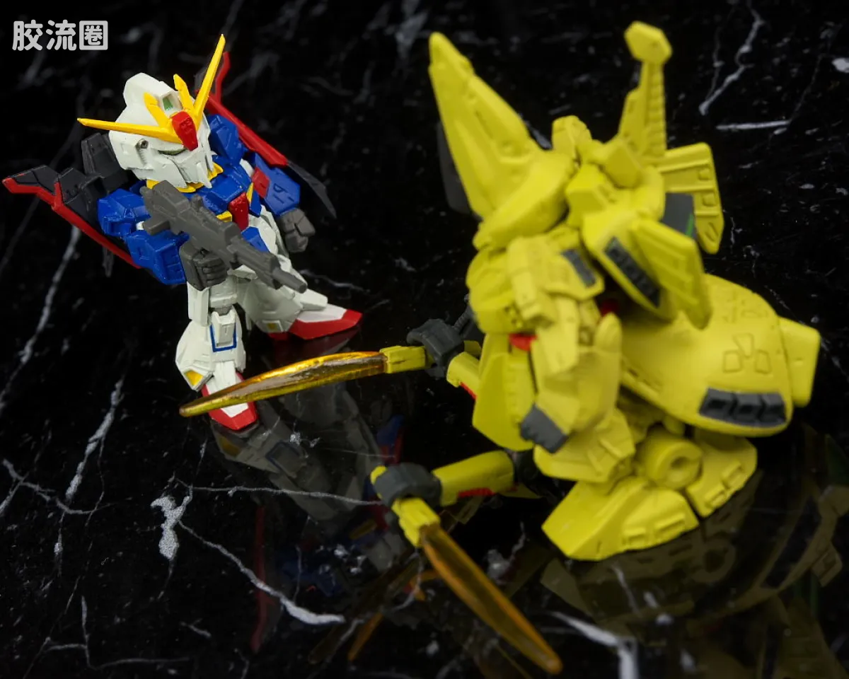 新FW系列食玩 GUNDAM CONVERGE SP SP-06 Z高达 VS 铁奥 - 图片