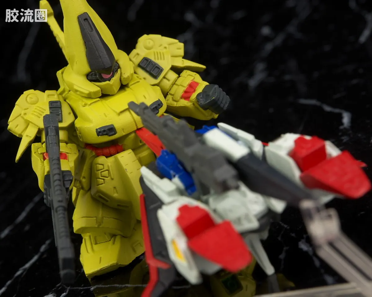 新FW系列食玩 GUNDAM CONVERGE SP SP-06 Z高达 VS 铁奥 - 图片