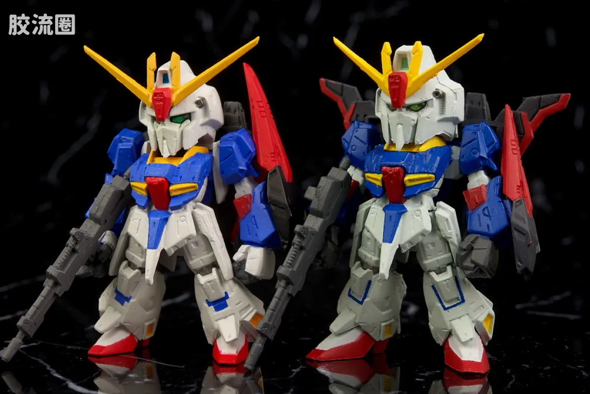 新FW系列食玩 GUNDAM CONVERGE SP SP-06 Z高达 VS 铁奥 - 图片
