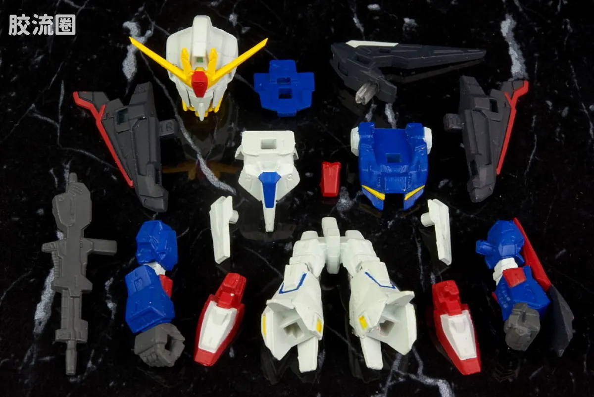 新FW系列食玩 GUNDAM CONVERGE SP SP-06 Z高达 VS 铁奥 - 图片