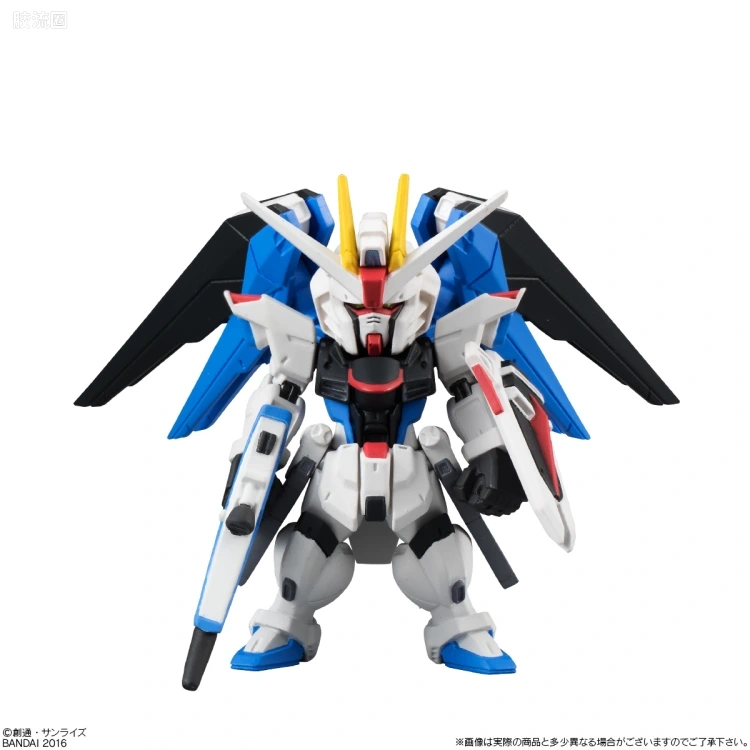 新FW系列食玩 GUNDAM CONVERGE SP SP-07 神意高达&自由高达 - 图片