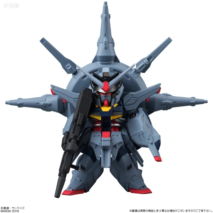 新FW系列食玩 GUNDAM CONVERGE SP SP-07 神意高达&自由高达 - 图片