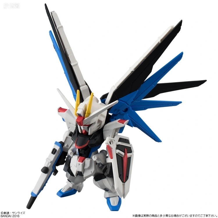 新FW系列食玩 GUNDAM CONVERGE SP SP-07 神意高达&自由高达 - 图片