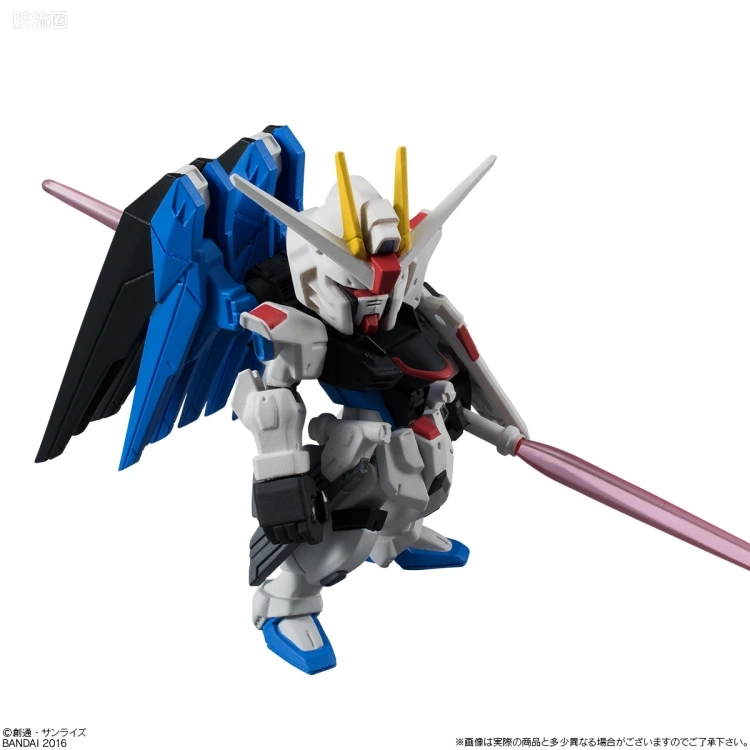 新FW系列食玩 GUNDAM CONVERGE SP SP-07 神意高达&自由高达 - 图片