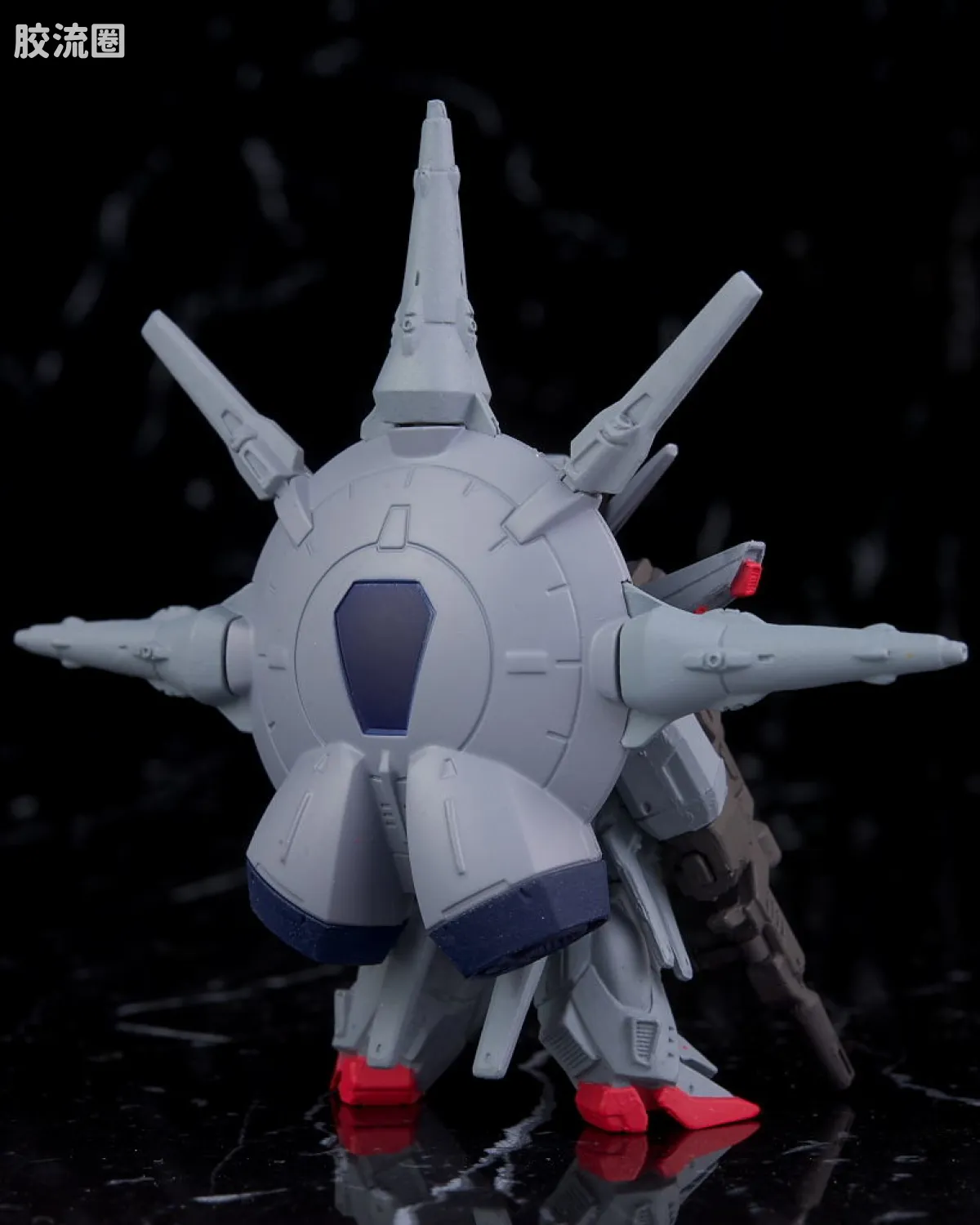新FW系列食玩 GUNDAM CONVERGE SP SP-07 神意高达&自由高达 - 图片