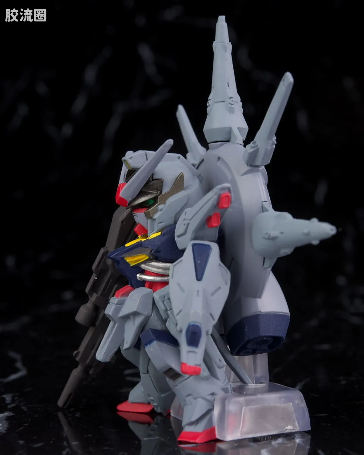 新FW系列食玩 GUNDAM CONVERGE SP SP-07 神意高达&自由高达 - 图片