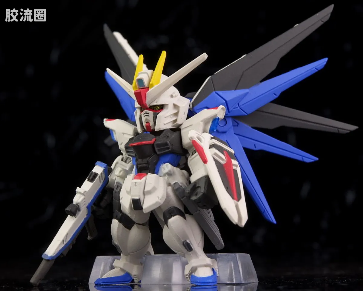 新FW系列食玩 GUNDAM CONVERGE SP SP-07 神意高达&自由高达 - 图片