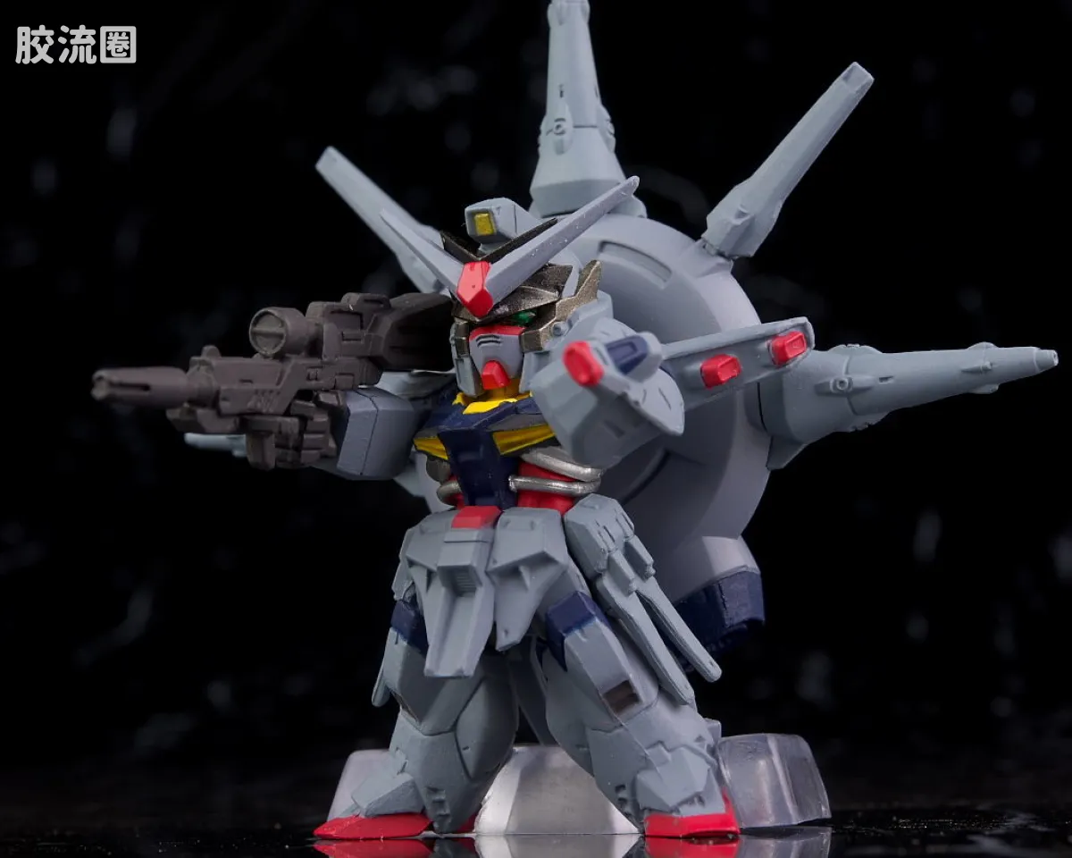 新FW系列食玩 GUNDAM CONVERGE SP SP-07 神意高达&自由高达 - 图片