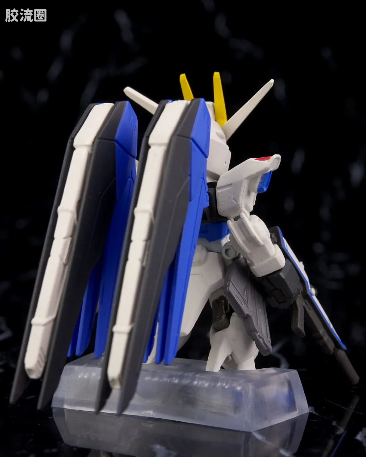 新FW系列食玩 GUNDAM CONVERGE SP SP-07 神意高达&自由高达 - 图片