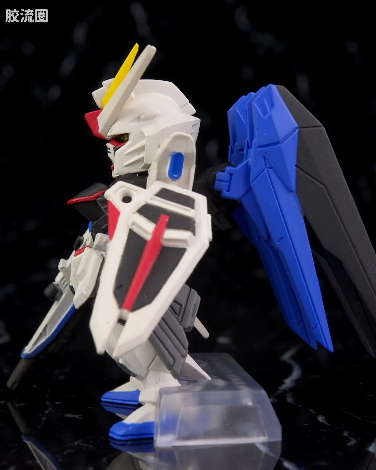 新FW系列食玩 GUNDAM CONVERGE SP SP-07 神意高达&自由高达 - 图片