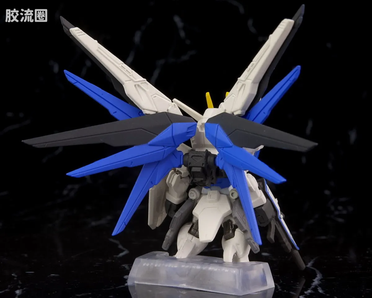 新FW系列食玩 GUNDAM CONVERGE SP SP-07 神意高达&自由高达 - 图片