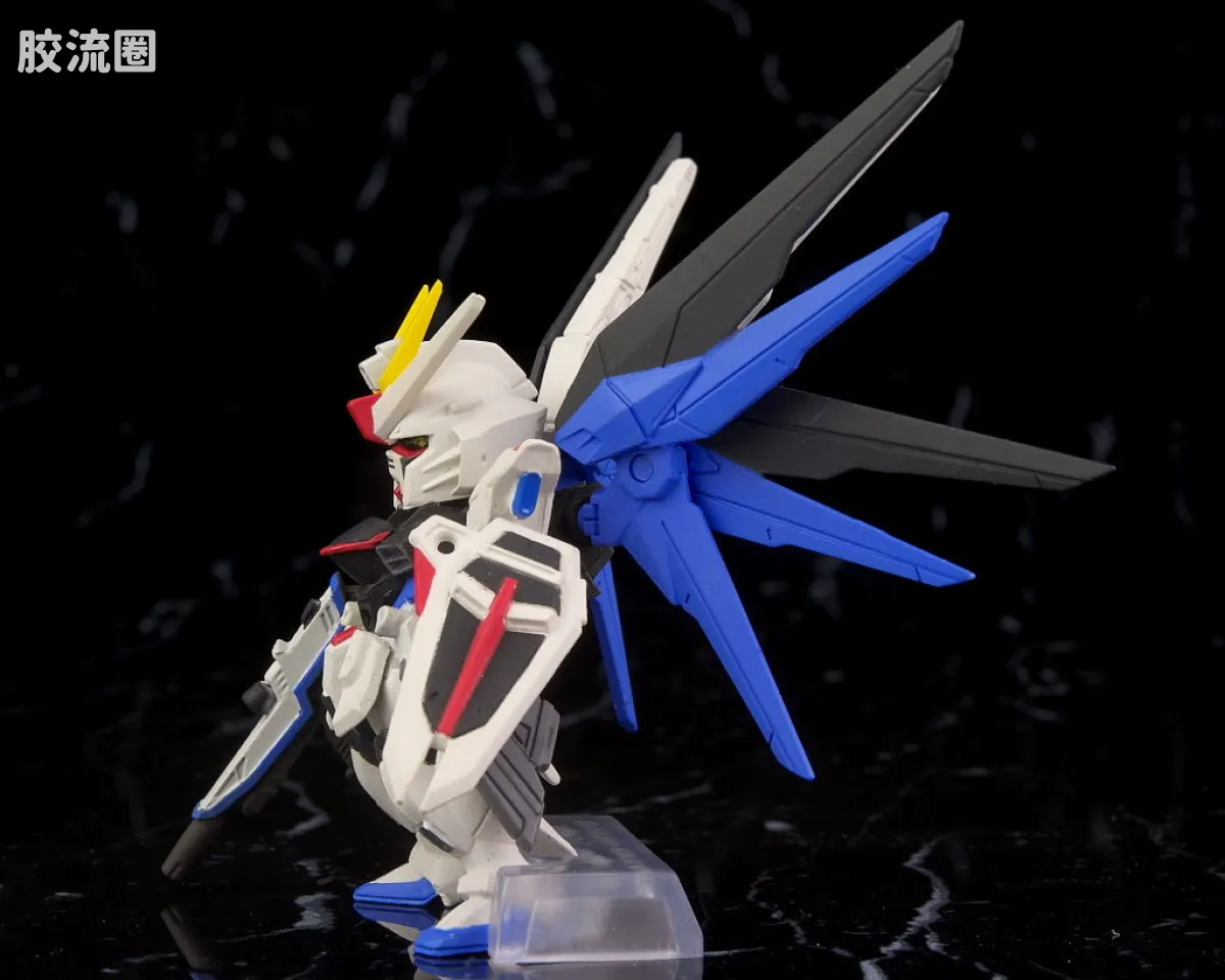 新FW系列食玩 GUNDAM CONVERGE SP SP-07 神意高达&自由高达 - 图片
