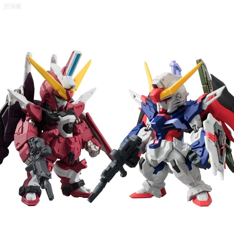 新FW系列食玩 GUNDAM CONVERGE SP SP-08 无限正义高达&命运高达 - 图片