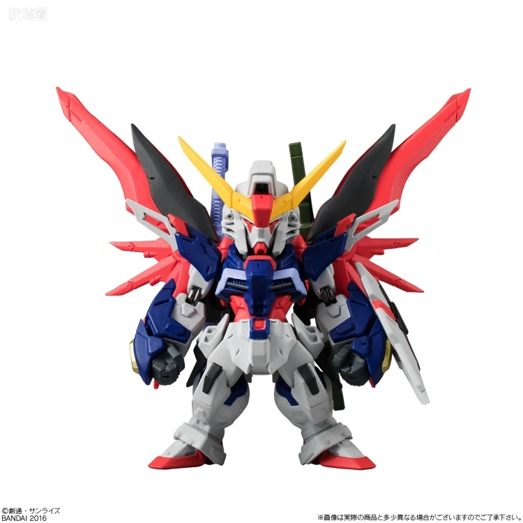 新FW系列食玩 GUNDAM CONVERGE SP SP-08 无限正义高达&命运高达 - 图片