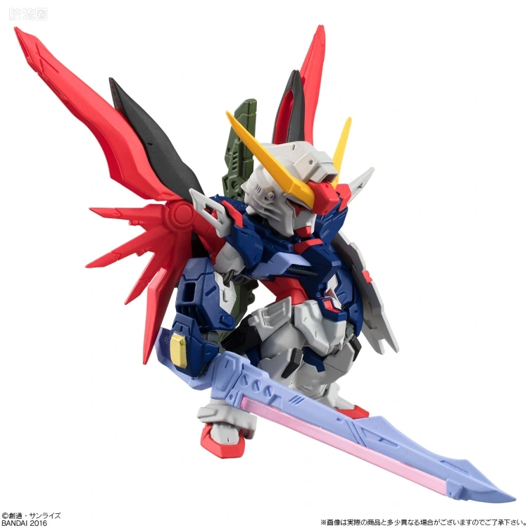 新FW系列食玩 GUNDAM CONVERGE SP SP-08 无限正义高达&命运高达 - 图片