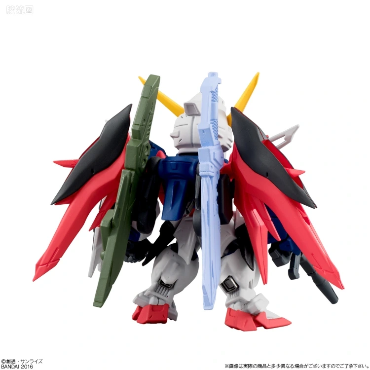 新FW系列食玩 GUNDAM CONVERGE SP SP-08 无限正义高达&命运高达 - 图片
