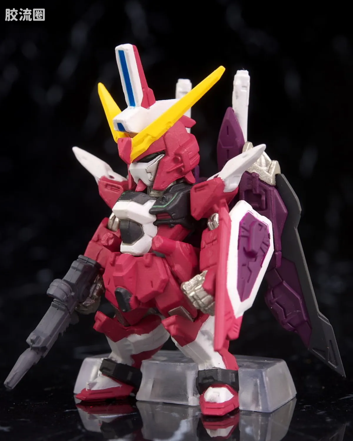 新FW系列食玩 GUNDAM CONVERGE SP SP-08 无限正义高达&命运高达 - 图片