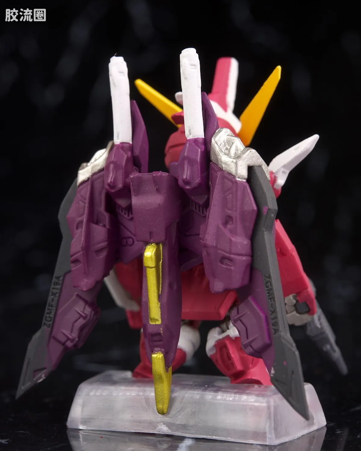 新FW系列食玩 GUNDAM CONVERGE SP SP-08 无限正义高达&命运高达 - 图片